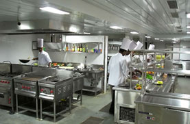 Limpeza em restaurantes